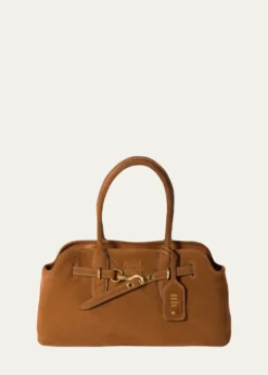 Miu MiuAventure Suede Shoulder Bag