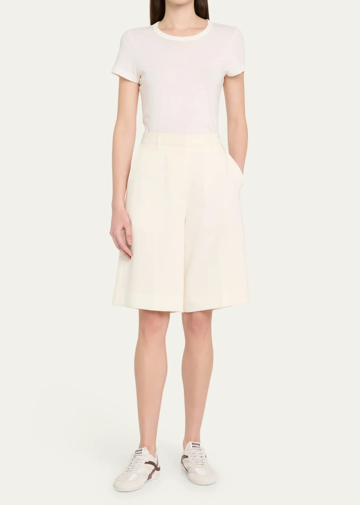 Miu MiuColorblock Nylon Tech Runner Sneakers