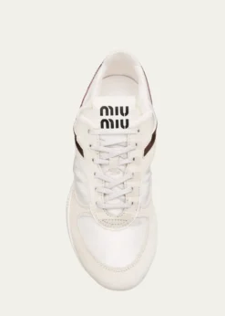 Miu MiuColorblock Nylon Tech Runner Sneakers
