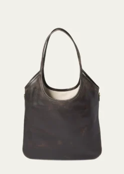 Miu MiuIvy Aged Nappa Leather Tote Bag