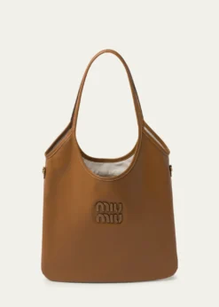 Miu MiuIvy Leather Tote Bag