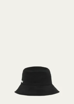 Miu MiuLogo Velvet Bucket Bag