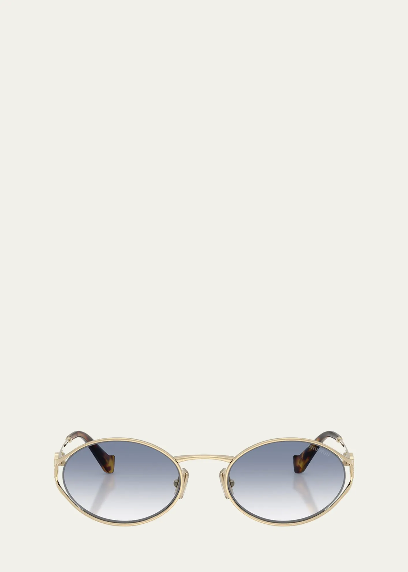 Miu Miu54MM Oval Sunglasses