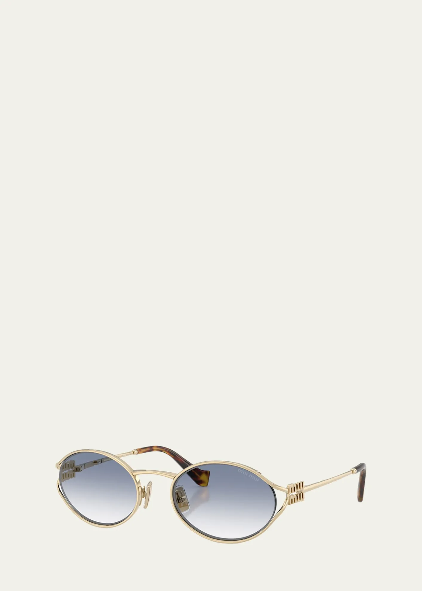 Miu Miu54MM Oval Sunglasses