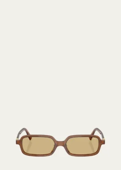 Miu Miu52MM Rectangular Sunglasses