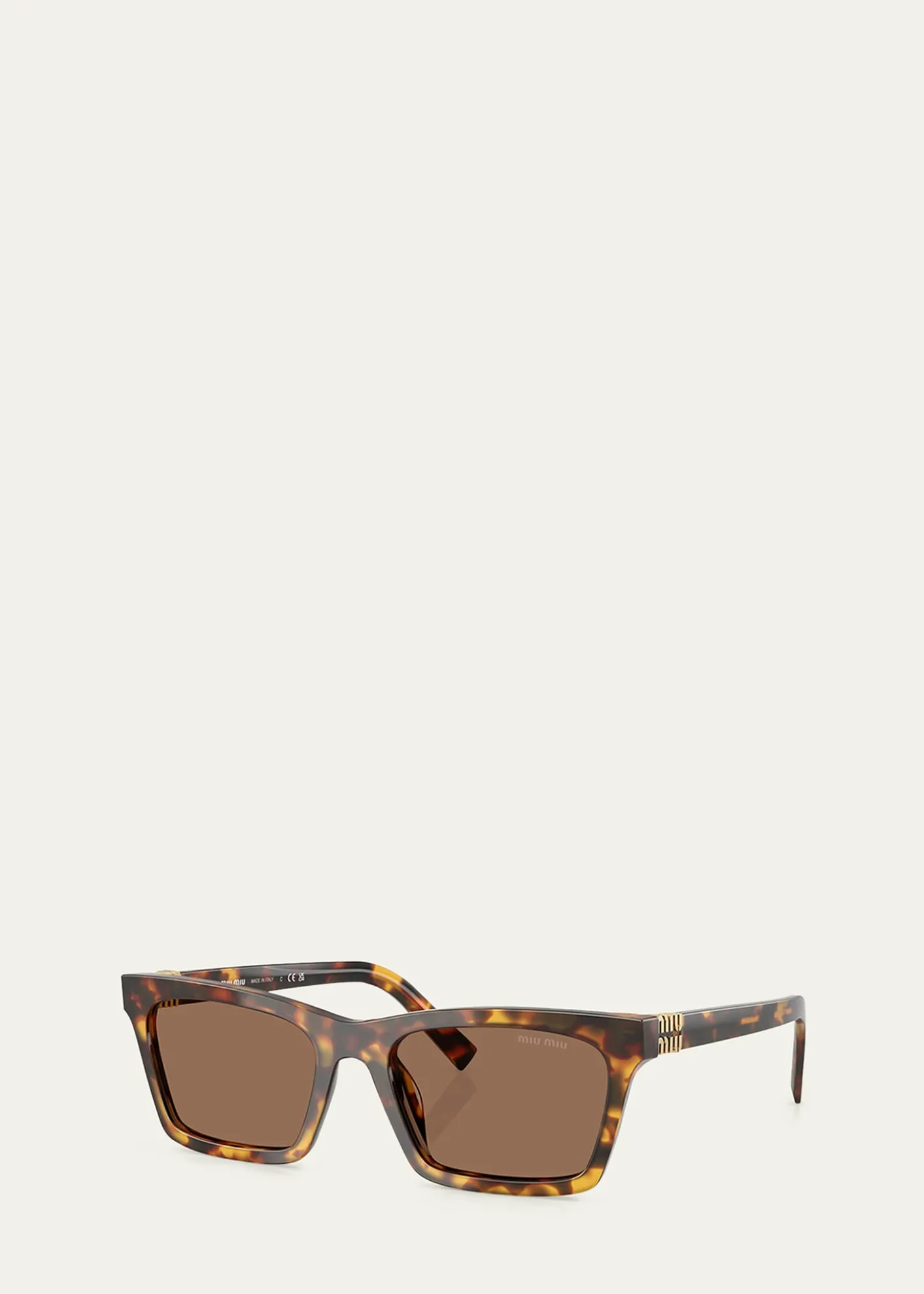 Miu MiuMUA05S Rectangular Acetate Sunglasses