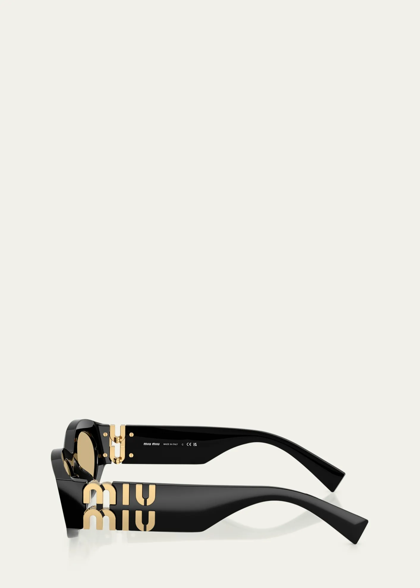 Miu MiuMU 11WS Acetate Oval Sunglasses