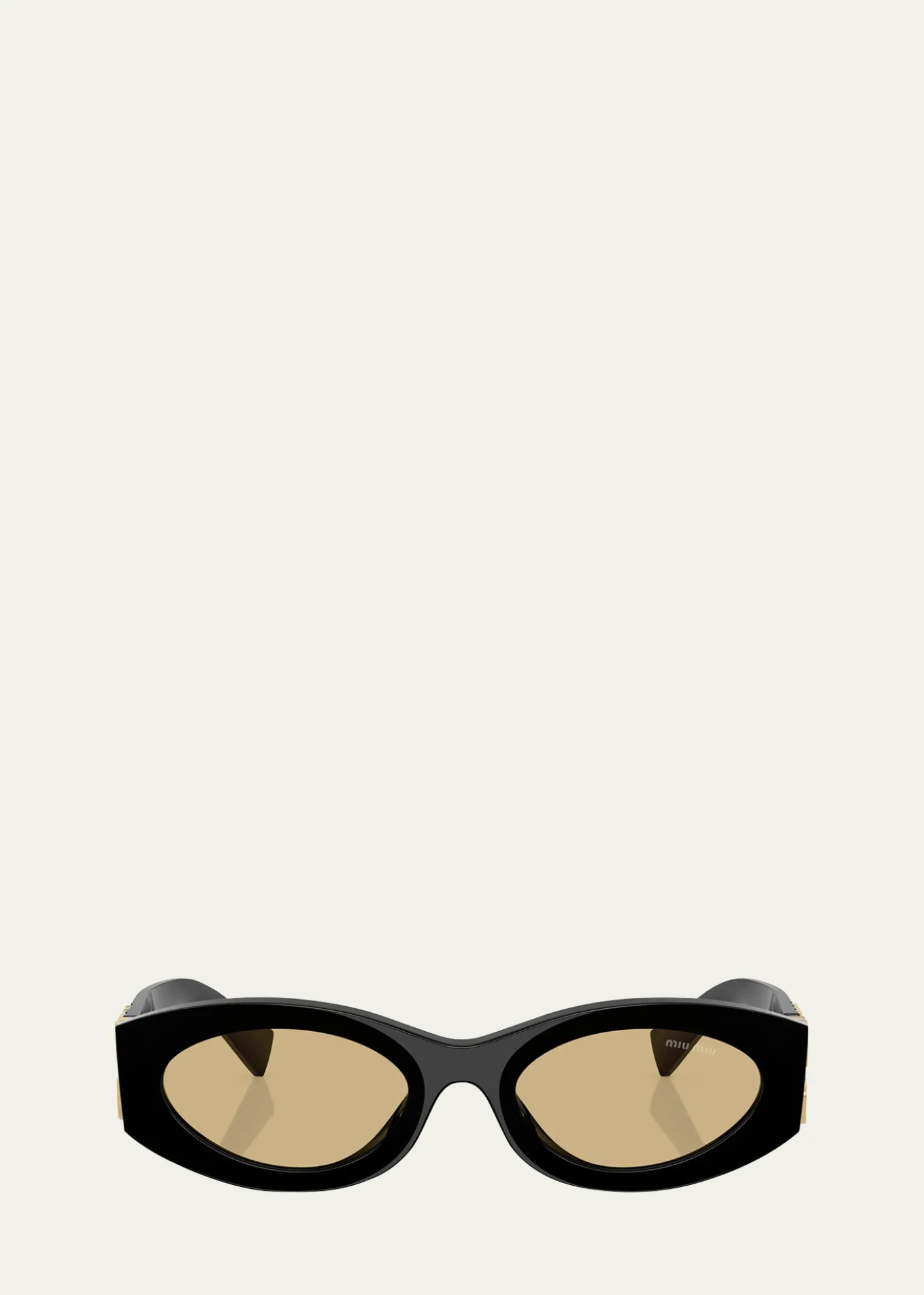 Miu MiuMU 11WS Acetate Oval Sunglasses