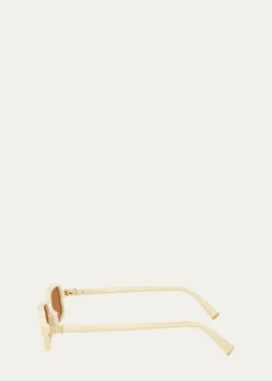 Miu MiuMU 11ZSF Acetate Rectangular Sunglasses