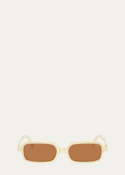 Miu MiuMU 11ZSF Acetate Rectangular Sunglasses