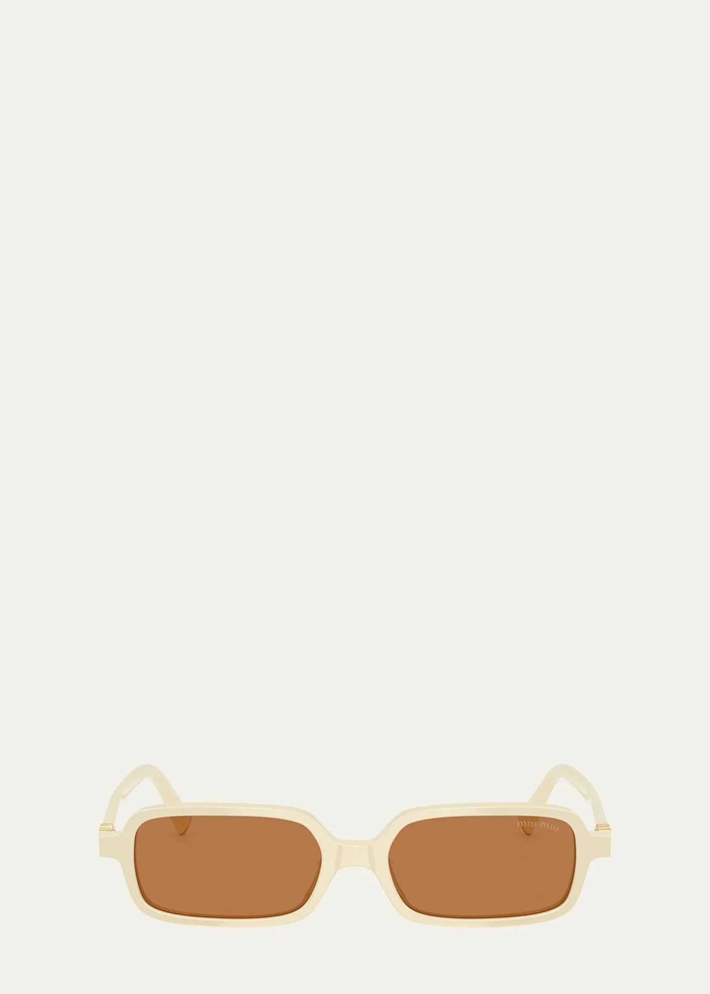 Miu MiuMU 11ZSF Acetate Rectangular Sunglasses