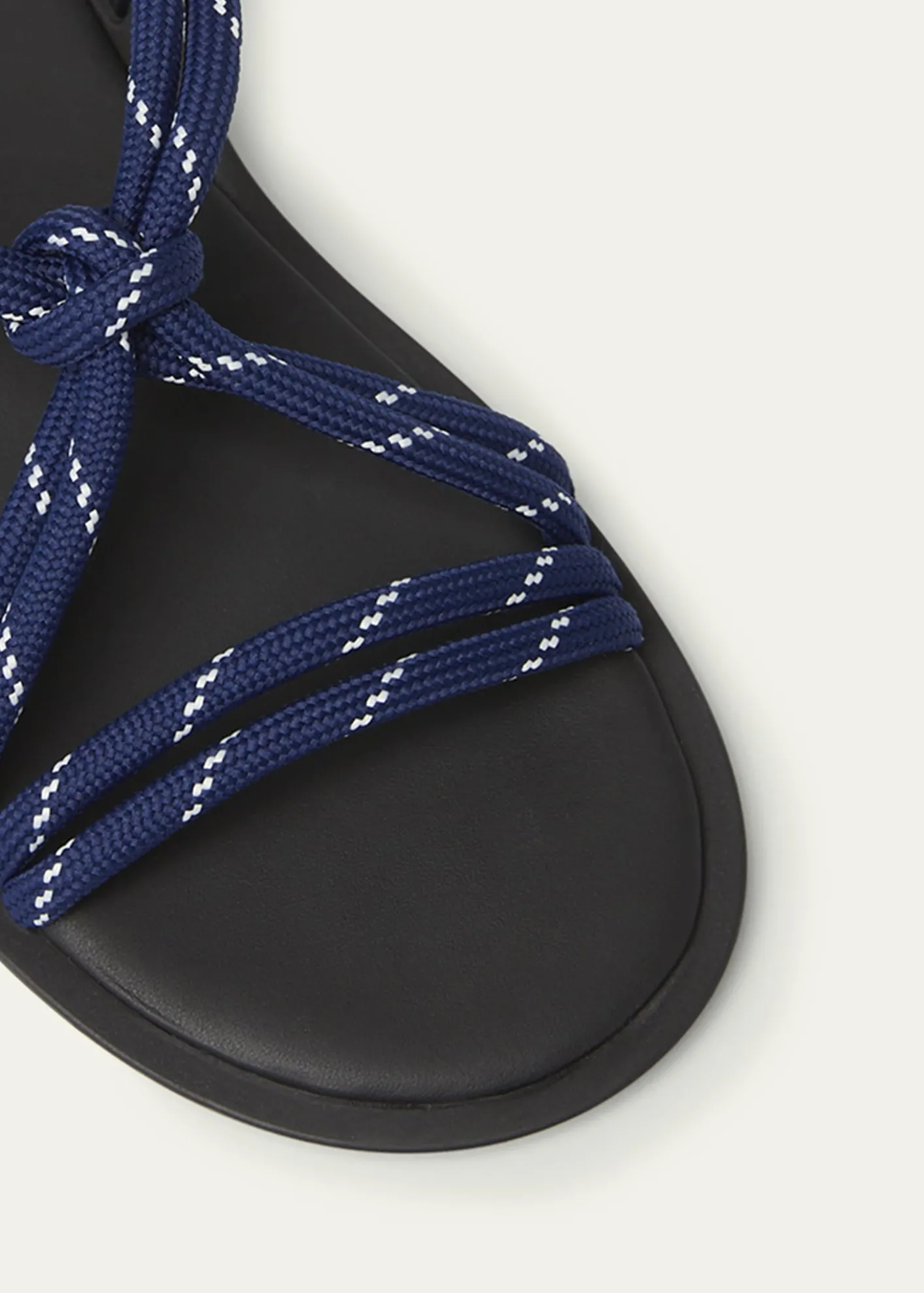 Miu MiuNastro Cross Rope Grip-Strap Sandals