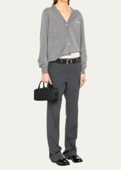 Miu MiuPadded Leather Top-Handle Bag