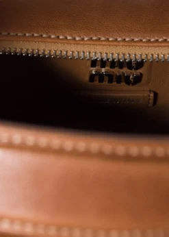 Miu MiuPocket Nappa Leather Shoulder Bag