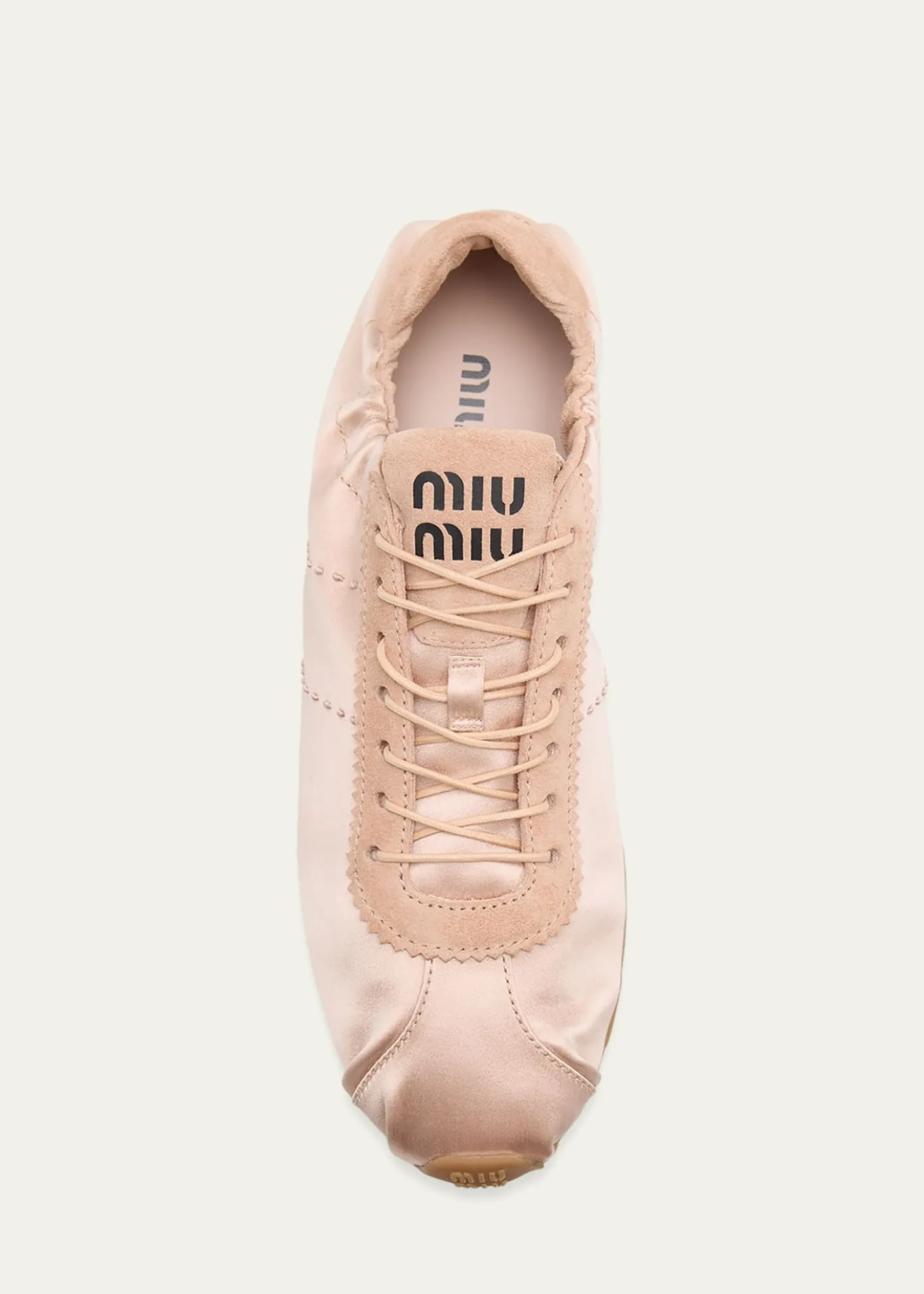 Miu MiuSatin Retro Runner Sneakers