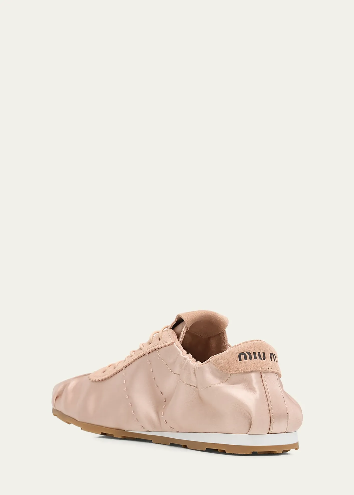 Miu MiuSatin Retro Runner Sneakers