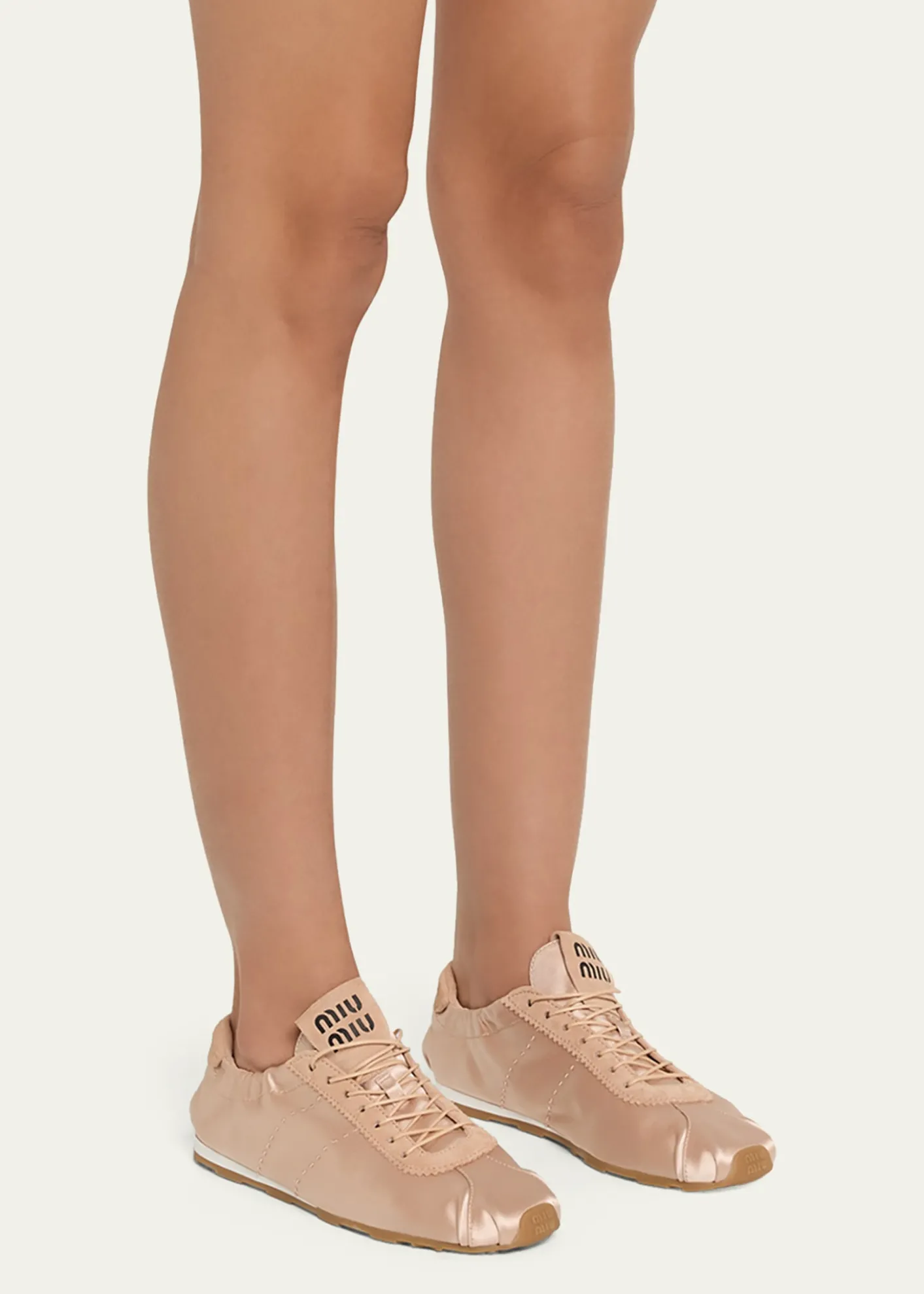 Miu MiuSatin Retro Runner Sneakers