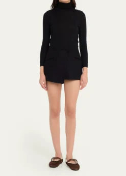 Miu MiuShearling-Lined Suede Mary Jane Ballerina Flats