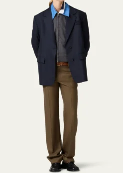Miu MiuStraight Leg Wool Pants
