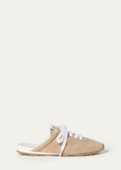 Miu MiuSuede Sneaker Mules