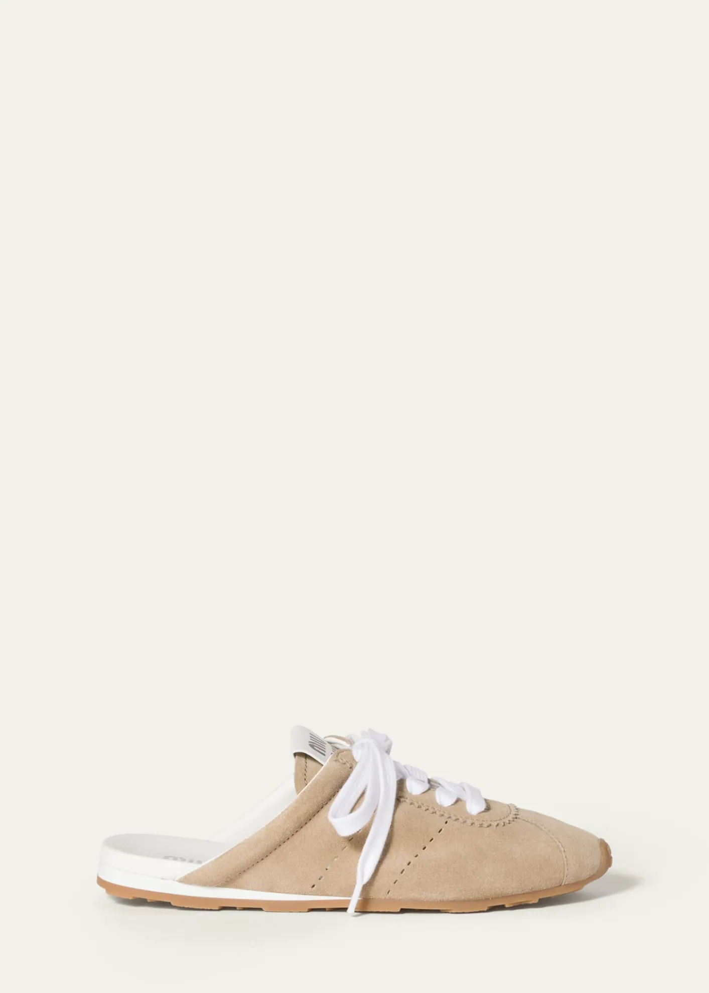 Miu MiuSuede Sneaker Mules