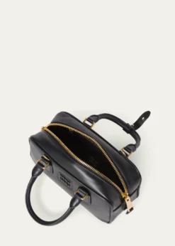 Miu MiuZip Calf Leather Top-Handle Bag