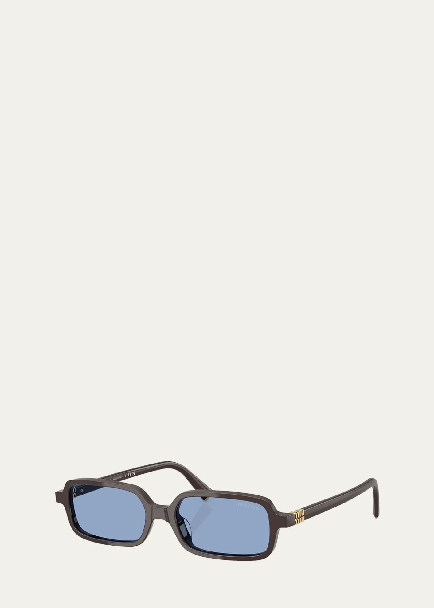 Miu Miu11Zs Rectangular Sunglasses