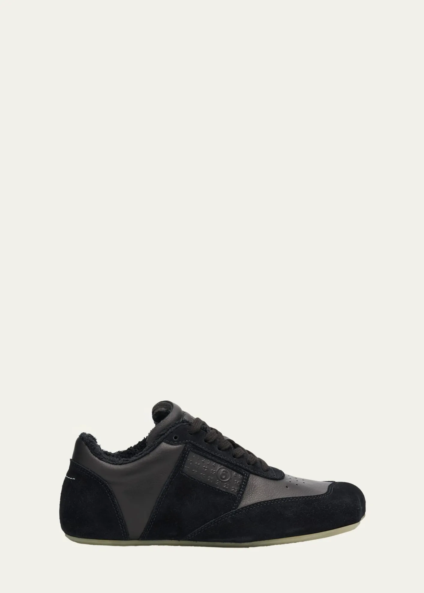 MM6 Maison MargielaAnatomic Mixed Leather Sneakers