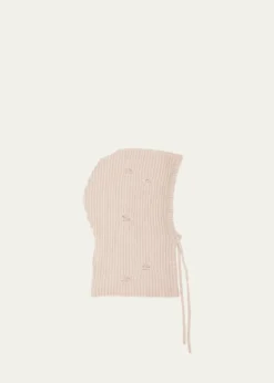 MM6 Maison MargielaDrawstring Wool-Blend Knit Hood