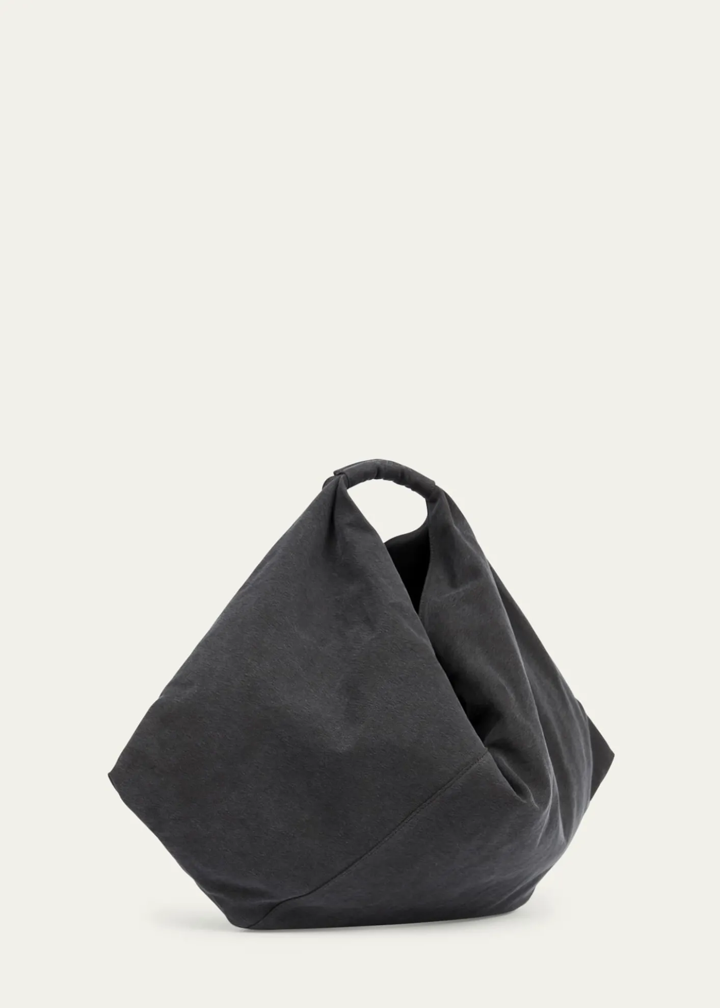 MM6 Maison MargielaJapanese Draped Canvas Top-Handle Bag