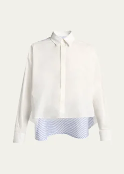 MM6 Maison MargielaLong-Sleeve Shirt