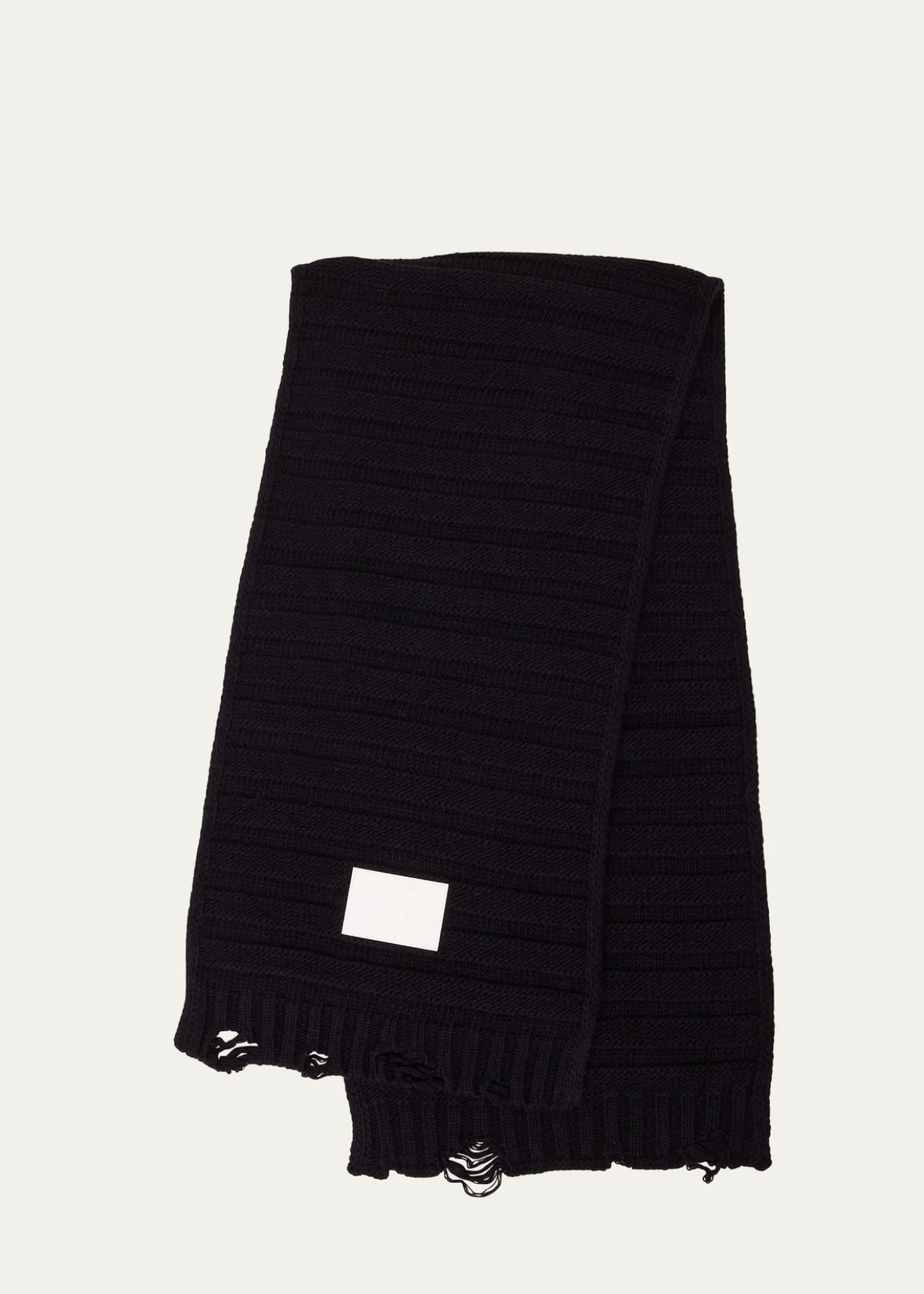 MM6 Maison MargielaVirgin Wool Blend Scarf