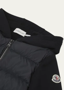 Moncler Boy's Combo Puffer Jacket, Size 4-6