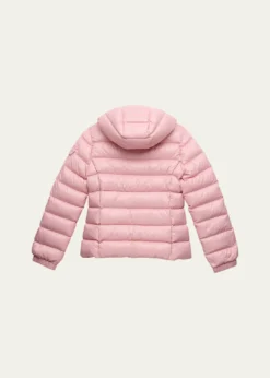 Moncler Girl's Bady Quilted Puffer Down Jacket, Size 8-14