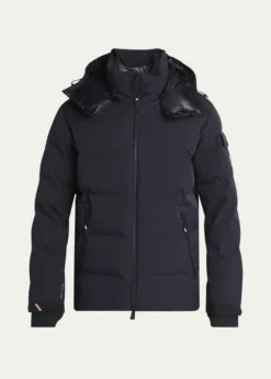 Moncler GrenobleMen's Stretch Nylon Montgetech Puffer Jacket