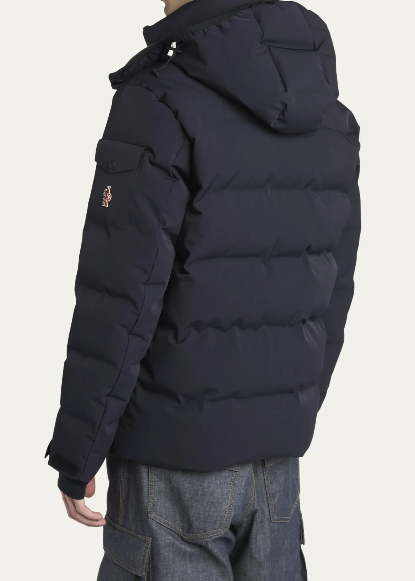 Moncler GrenobleMen's Stretch Nylon Montgetech Puffer Jacket