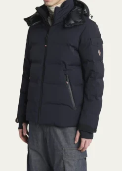 Moncler GrenobleMen's Stretch Nylon Montgetech Puffer Jacket