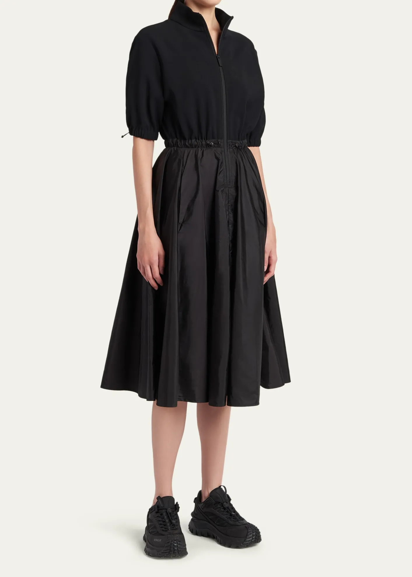 MonclerA-Line Combo Dress