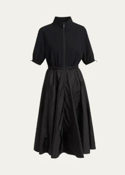 MonclerA-Line Combo Dress