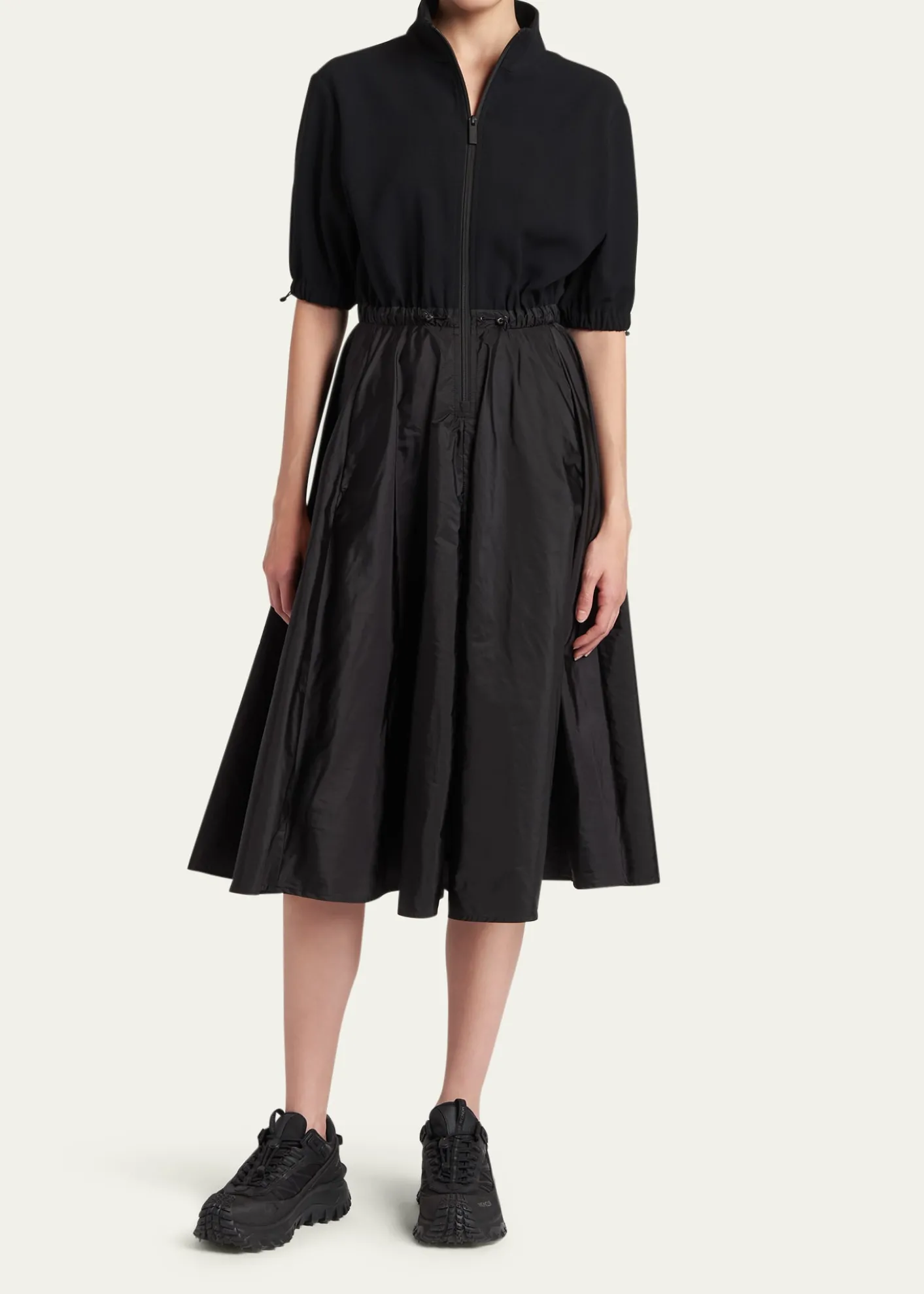 MonclerA-Line Combo Dress