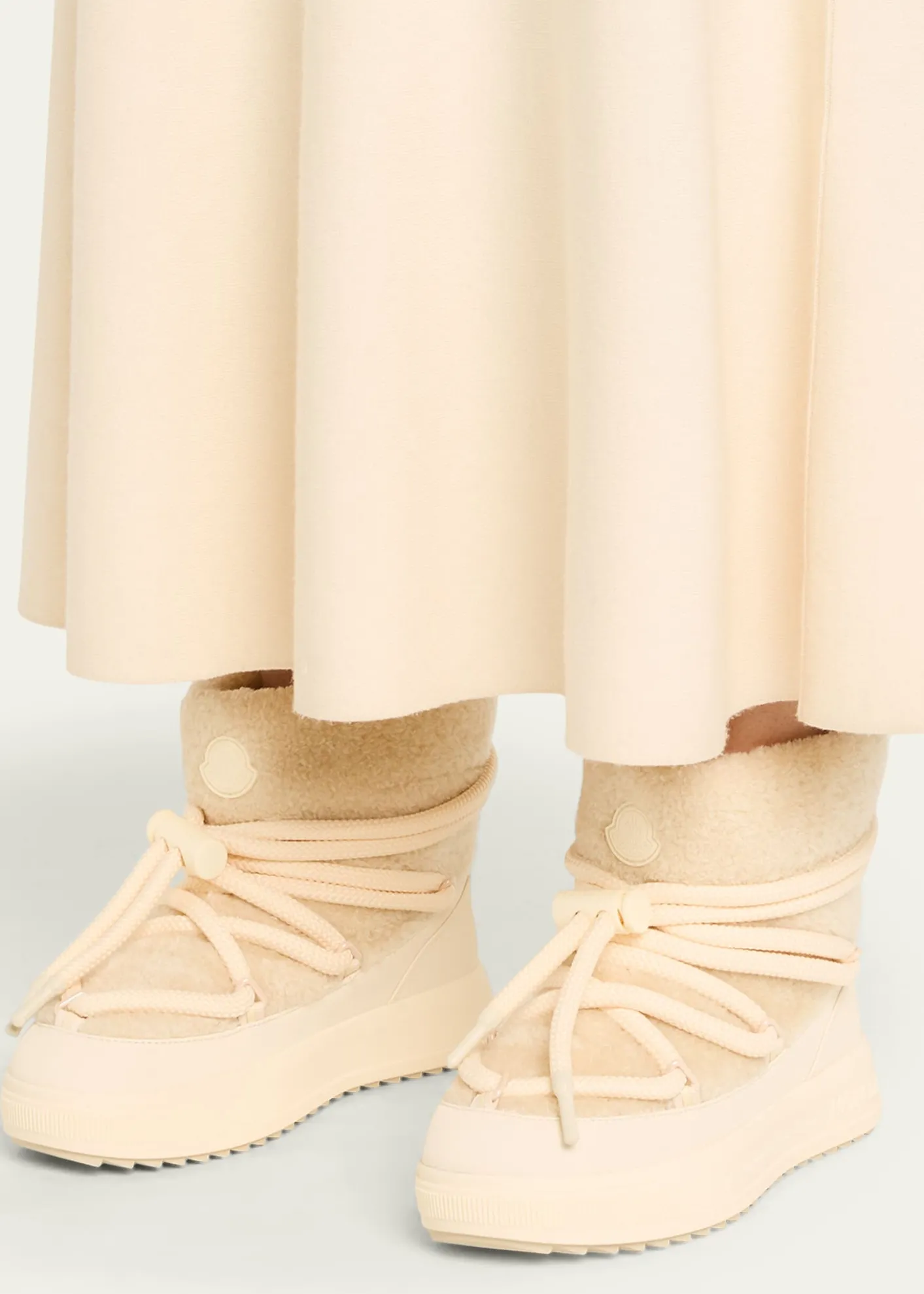 MonclerAltive Mid Teddy Snow Boots