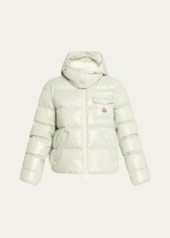 MonclerAndro Hooded Short Down Jacket