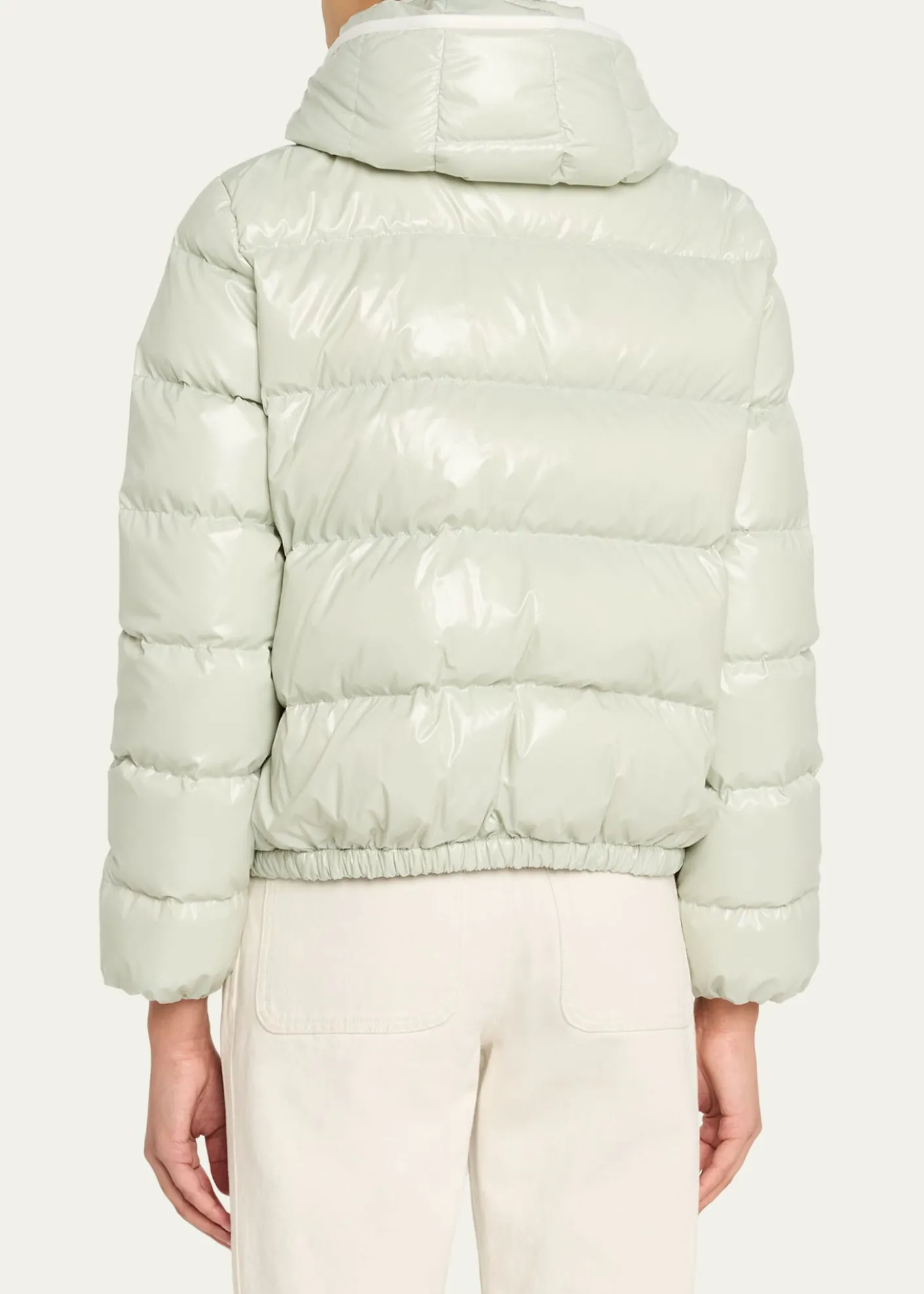 MonclerAndro Hooded Short Down Jacket