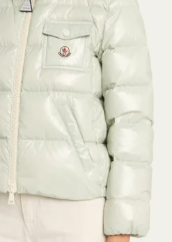 MonclerAndro Hooded Short Down Jacket