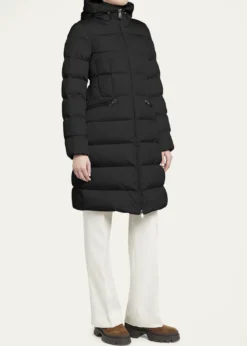 MonclerAvocette Water-Repellent Long Puffer Coat