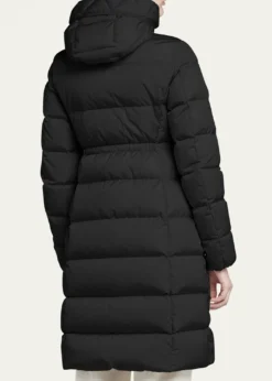 MonclerAvocette Water-Repellent Long Puffer Coat