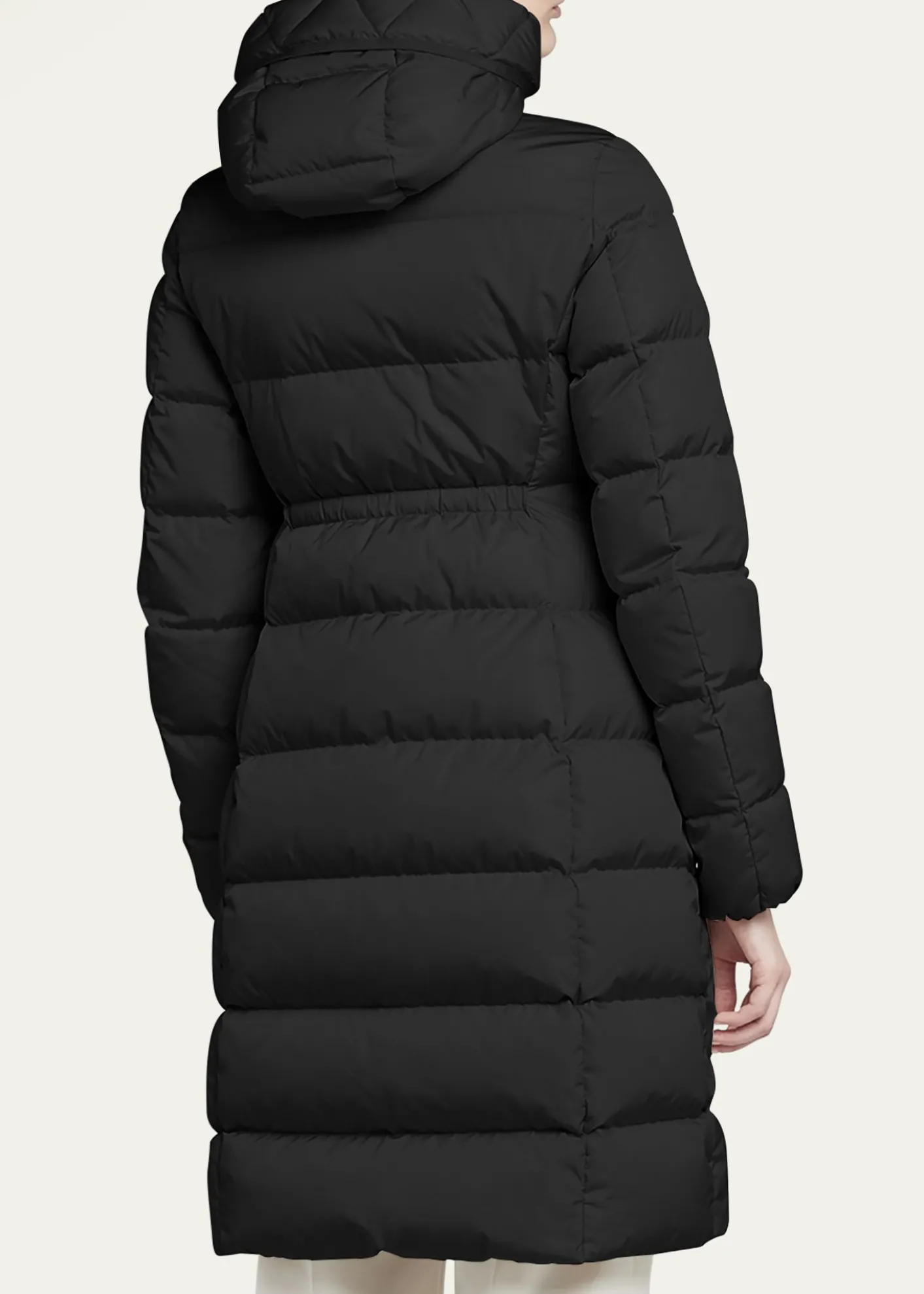 MonclerAvocette Water-Repellent Long Puffer Coat