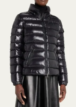MonclerBadyf Faux Fur-Trimmed Hooded Short Down Jacket