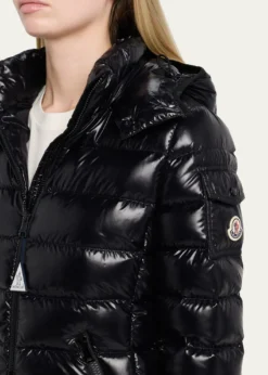 MonclerBady Hooded Short Down Jacket