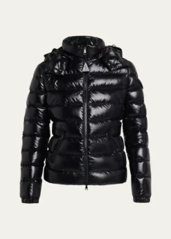 MonclerBady Hooded Short Down Jacket